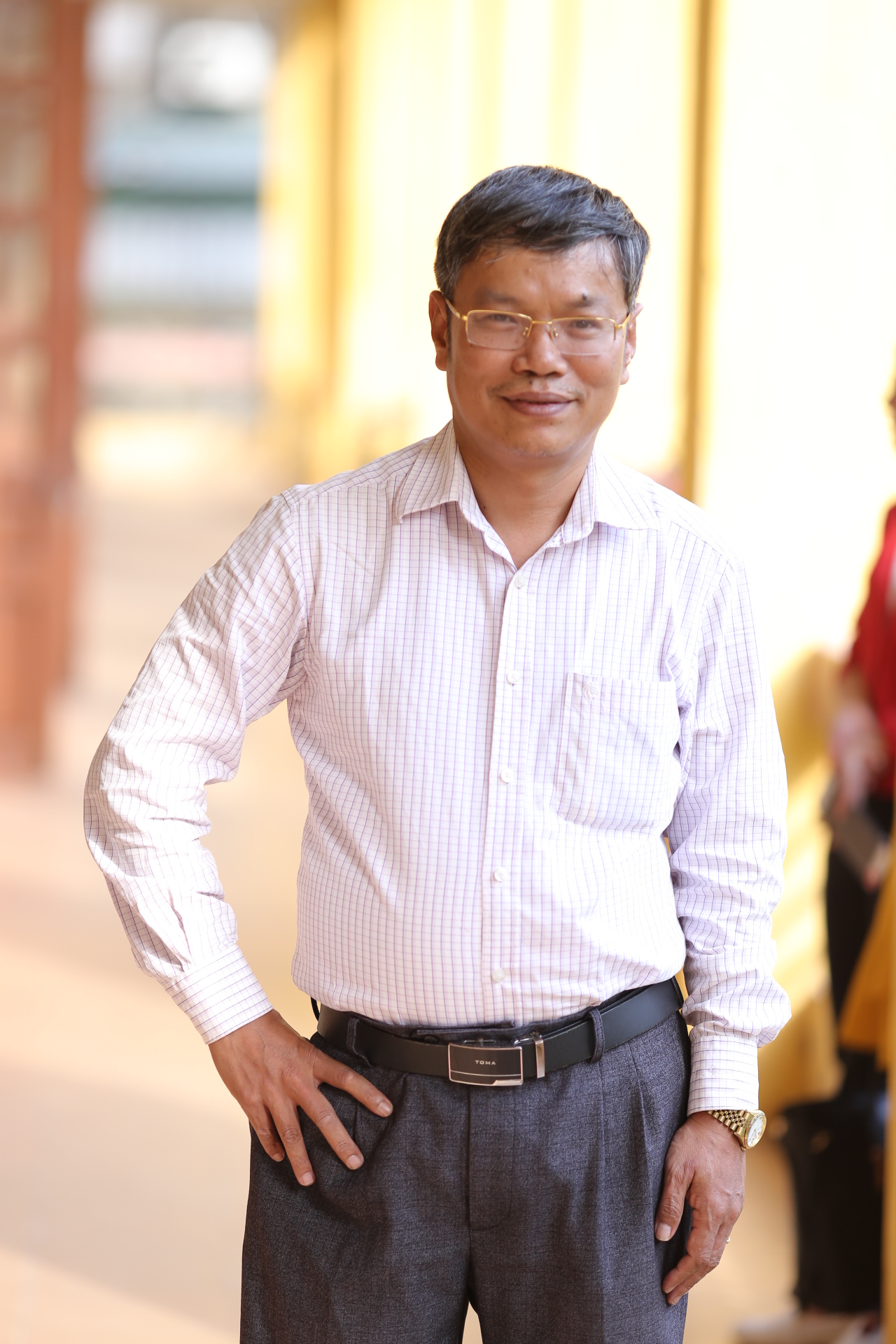 Thầy Lê Thanh Bình - tổ trưởng tổ Tin học